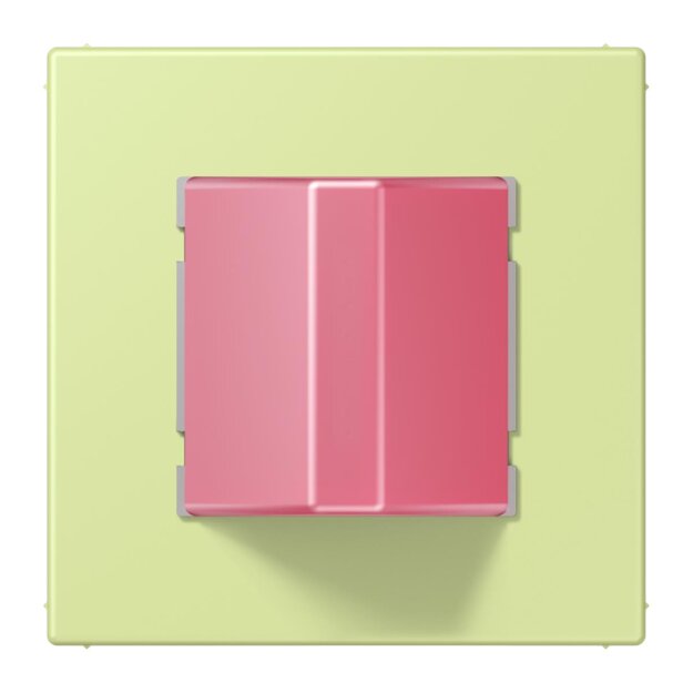 Jung NRSLC0834RM222 Abstelltaster LC32053 (Thermoplast lackiert) Vert Jaune Clair Les Couleurs® Le Corbusier