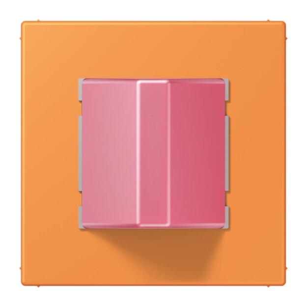 Jung NRSLC0834RM225 Abstelltaster LC32081 (Thermoplast lackiert) Orange Clair Les Couleurs® Le Corbusier