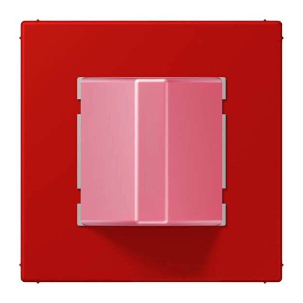 Jung NRSLC0834RM227 Abstelltaster LC32090 (Thermoplast lackiert) Rouge Vermillon 31 Les Couleurs® Le Corbusier