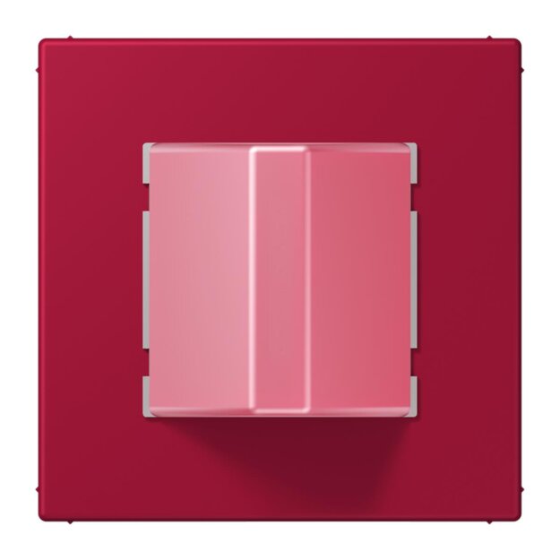 Jung NRSLC0834RM229 Abstelltaster LC32100 (Thermoplast lackiert) Rouge Carmin Les Couleurs® Le Corbusier