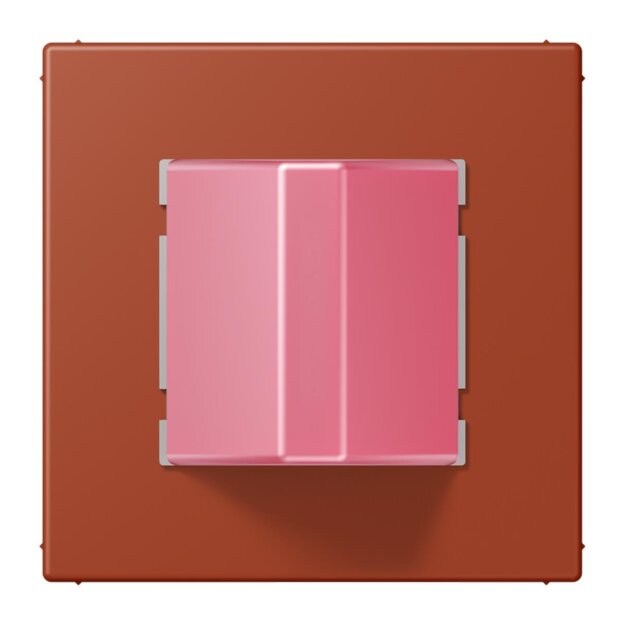 Jung NRSLC0834RM232 Abstelltaster LC32110 (Thermoplast lackiert) LOcre Rouge Les Couleurs® Le Corbusier