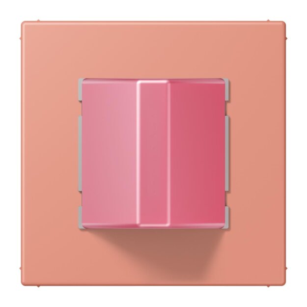 Jung NRSLC0834RM233 Abstelltaster LC32111 (Thermoplast lackiert) LOcre Rouge Moyen Les Couleurs® Le Corbusier
