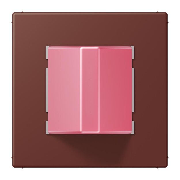 Jung NRSLC0834RM235 Abstelltaster LC32120 (Thermoplast lackiert) Terre Sienne Brûlée 31 Les Couleurs® Le Corbusier
