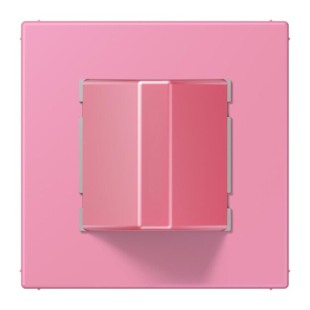 Jung NRSLC0834RM246 Abstelltaster LC4320C (Thermoplast lackiert) Rose Vif Les Couleurs® Le Corbusier