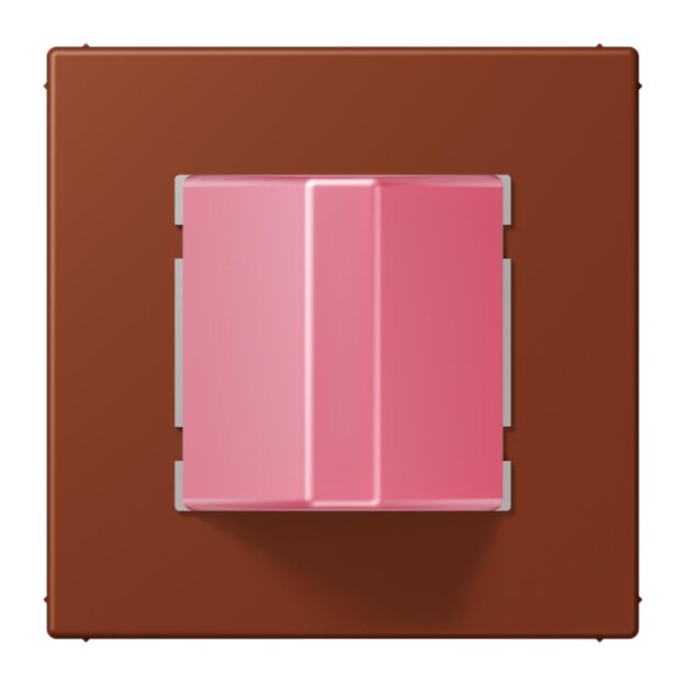 Jung NRSLC0834RM247 Abstelltaster LC4320D (Thermoplast lackiert) Terre Sienne Brûlée 59 Les Couleurs® Le Corbusier