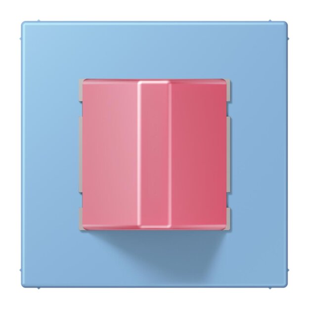 Jung NRSLC0834RM256 Abstelltaster LC4320N (Thermoplast lackiert) Bleu Céruléen 59 Les Couleurs® Le Corbusier