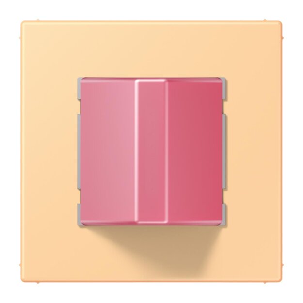 Jung NRSLC0834RM258 Abstelltaster LC4320P (Thermoplast lackiert) Terre Sienne Claire 59 Les Couleurs® Le Corbusier