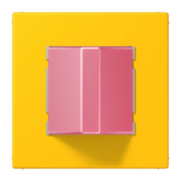Jung NRSLC0834RM263 Abstelltaster LC4320W (Thermoplast lackiert) Le Jaune Vif Les Couleurs® Le Corbusier