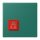 Jung NRSLC0834RT216 Ruftaster LC32040 (Thermoplast lackiert) Vert Anglais Les Couleurs® Le Corbusier
