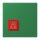 Jung NRSLC0834RT219 Ruftaster LC32050 (Thermoplast lackiert) Vert Foncé Les Couleurs® Le Corbusier