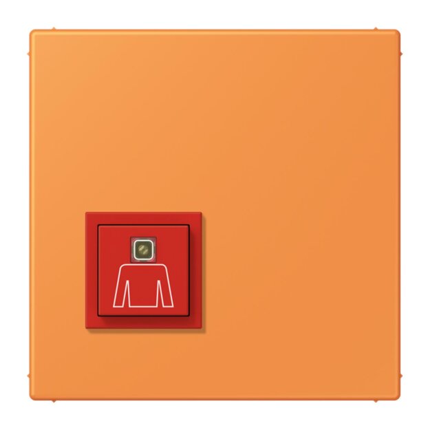 Jung NRSLC0834RT225 Ruftaster LC32081 (Thermoplast lackiert) Orange Clair Les Couleurs® Le Corbusier
