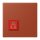 Jung NRSLC0834RT232 Ruftaster LC32110 (Thermoplast lackiert) LOcre Rouge Les Couleurs® Le Corbusier