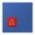 Jung NRSLC0834RT253 Ruftaster LC4320K (Thermoplast lackiert) Bleu Outremer 59 Les Couleurs® Le Corbusier