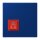 Jung NRSLC0834RT261 Ruftaster LC4320T (Thermoplast lackiert) Bleu Outremer Foncé Les Couleurs® Le Corbusier