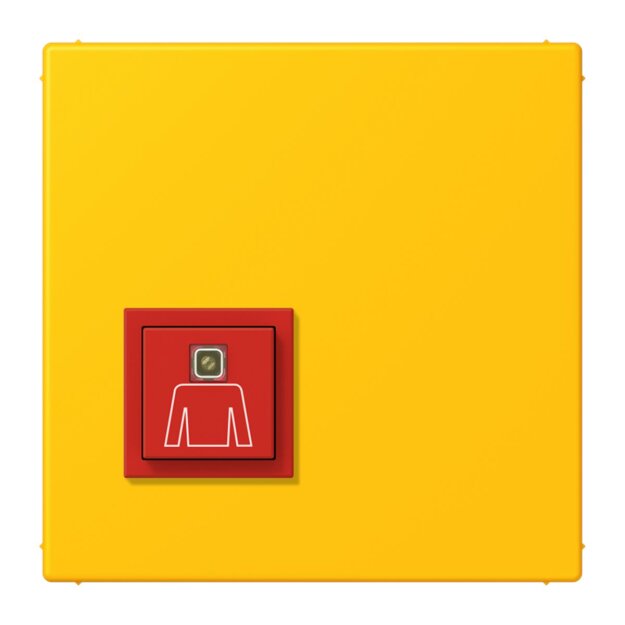 Jung NRSLC0834RT263 Ruftaster LC4320W (Thermoplast lackiert) Le Jaune Vif Les Couleurs® Le Corbusier