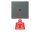 Jung NRSLC0834ZT202 Zugtaster LC32010 Gris Foncé 31 Les Couleurs® Le Corbusier