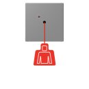 Jung NRSLC0834ZT203 Zugtaster LC32011 Gris 31 Les...