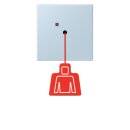 Jung NRSLC0834ZT208 Zugtaster LC32022 Outremerclair Les...