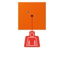Jung NRSLC0834ZT224 Zugtaster LC32080 Orange Les...