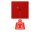 Jung NRSLC0834ZT227 Zugtaster LC32090 Rouge Vermillon 31 Les Couleurs® Le Corbusier