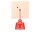 Jung NRSLC0834ZT228 Zugtaster LC32091 Rose Pâle Les Couleurs® Le Corbusier