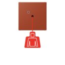 Jung NRSLC0834ZT232 Zugtaster LC32110 LOcre Rouge Les...