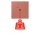 Jung NRSLC0834ZT236 Zugtaster LC32121 Terre Sienne Brique Les Couleurs® Le Corbusier