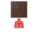 Jung NRSLC0834ZT239 Zugtaster LC32130 Terre DOmbre...