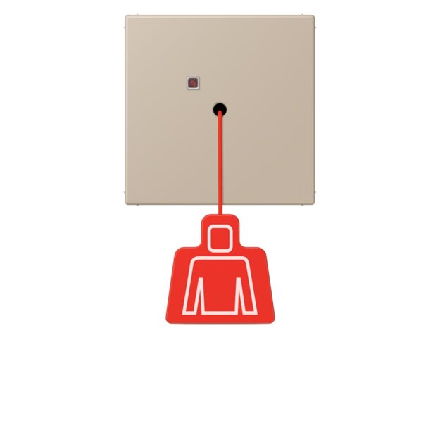 Jung NRSLC0834ZT243 Zugtaster LC32142 Ombre Naturelle Claire Les Couleurs® Le Corbusier