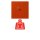 Jung NRSLC0834ZT244 Zugtaster LC4320A Rouge Vermillon 59 Les Couleurs® Le Corbusier