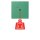 Jung NRSLC0834ZT250 Zugtaster LC4320G Vert 59 Les Couleurs® Le Corbusier