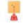 Jung NRSLC0834ZT254 Zugtaster LC4320L Ocre Jaune Clair Les Couleurs® Le Corbusier