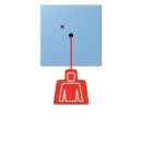 Jung NRSLC0834ZT256 Zugtaster LC4320N Bleu...