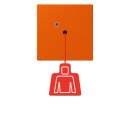 Jung NRSLC0834ZT260 Zugtaster LC4320S Orange Vif Les...