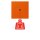 Jung NRSLC0834ZT260 Zugtaster LC4320S Orange Vif Les Couleurs® Le Corbusier