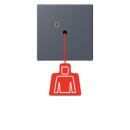 Jung NRSLC0834ZT262 Zugtaster LC4320U Gris Fonce 59 Les...