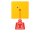 Jung NRSLC0834ZT263 Zugtaster LC4320W Le Jaune Vif Les Couleurs® Le Corbusier