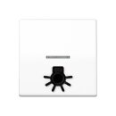 Jung SPAS591L1KO5WW Wippe 1-fach mit abtastbarem Symbol...