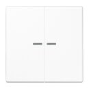Jung SPLS10921STRFWW KNX RF Taster 2-fach Duroplast...