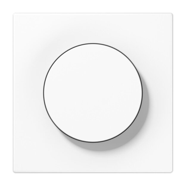 Jung SPLS1740WW Abdeckung für Drehdimmer mit Drehknopf Duroplast antimikrobiell Alpinweiß