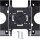 Siedle MA/KS 611-0 Montageadapter 200042421-00 Schwarz