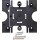Siedle MA/KSF/KSA 611-0 Montageadapter 200018785-00 Schwarz