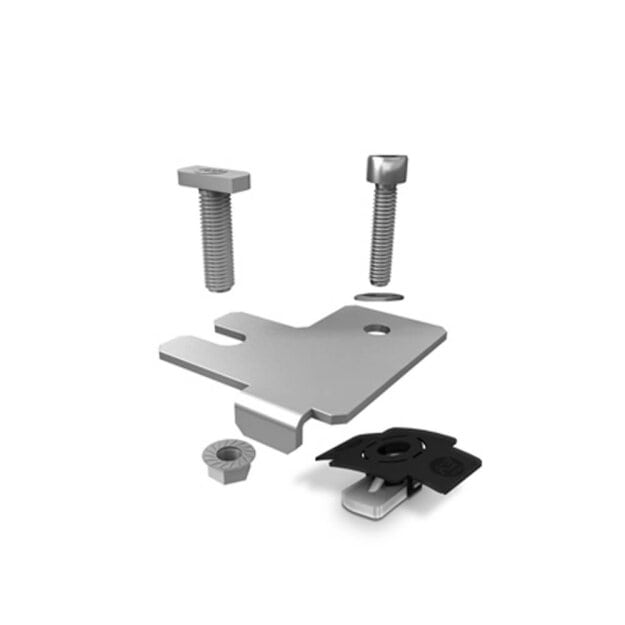 K2 Systems 1004110 Kreuzverbinder Set SolidRail CrossConnector Set