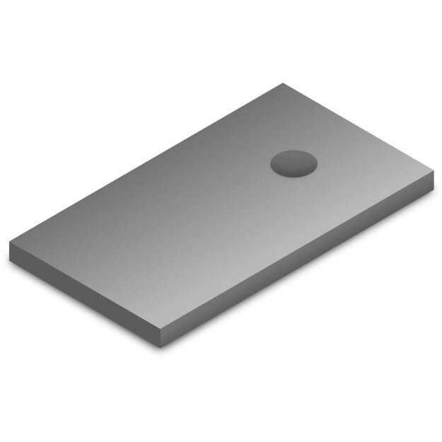 K2 Systems 2002546 Adapter plate M10 HangerBolt Climber