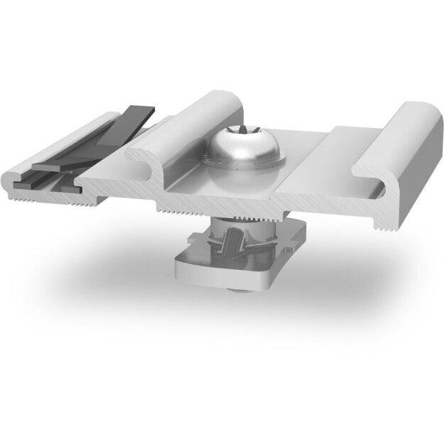K2 Systems 2002762 Kreuzverbinder Set Insertion rail Cross connector
