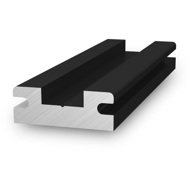 K2 Systems 2002765 Einlegeschienenverbinder Insertion rail Rail con. Black