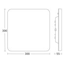 Steinel R20 Q plus SC 4000K Sensor-LED-Innenleuchte 52 x...