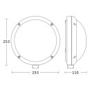 Steinel L 330 S ANT 3000K Sensor-LED-Außenleuchte...