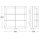 Steinel L 691 S ANT 3000K Sensor-LED-Außenleuchte...