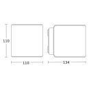 Steinel L 840 SC INOX 3000K Sensor-LED-Außenleuchte...